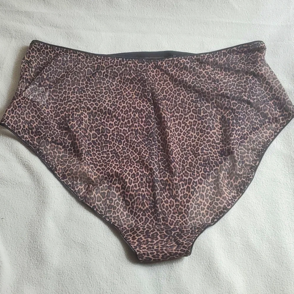 ELOMI.  MATILDA  FULL  FIGURE  EMBELLISHED  BRIEFS ,NEW  NO TAGS